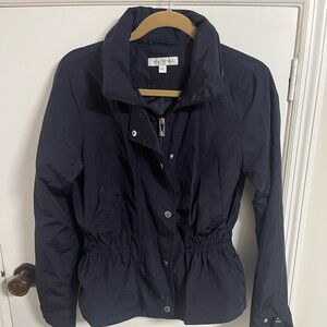 Via Spiga jacket. Never been worn. Hood in collar